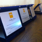 Le targhe preparate per i nostri soci anziani