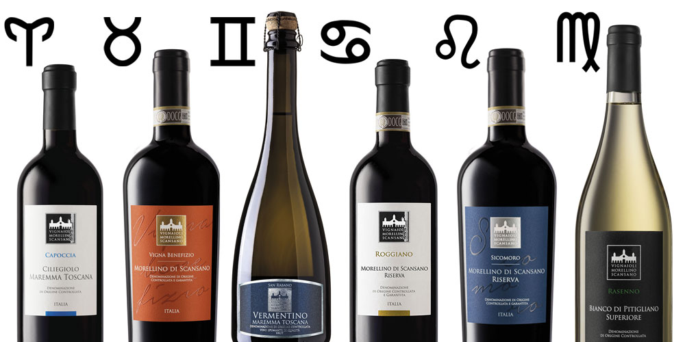 oroscopo e vino