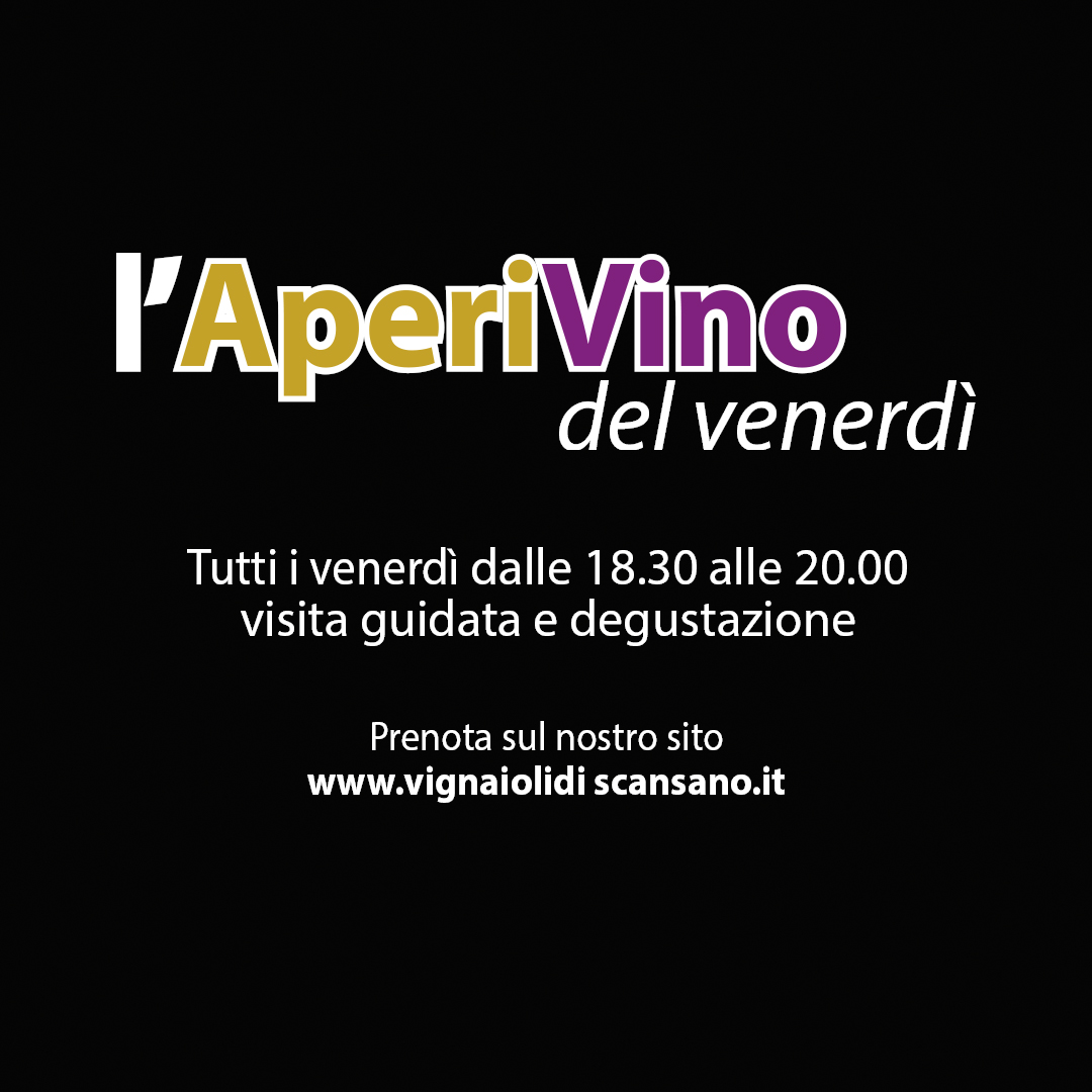aperivino, aperivino del venerdì, locandina