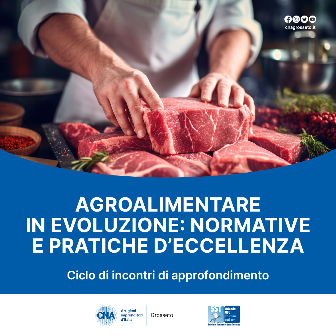 locandina di congresso sulle normative agroalimentari