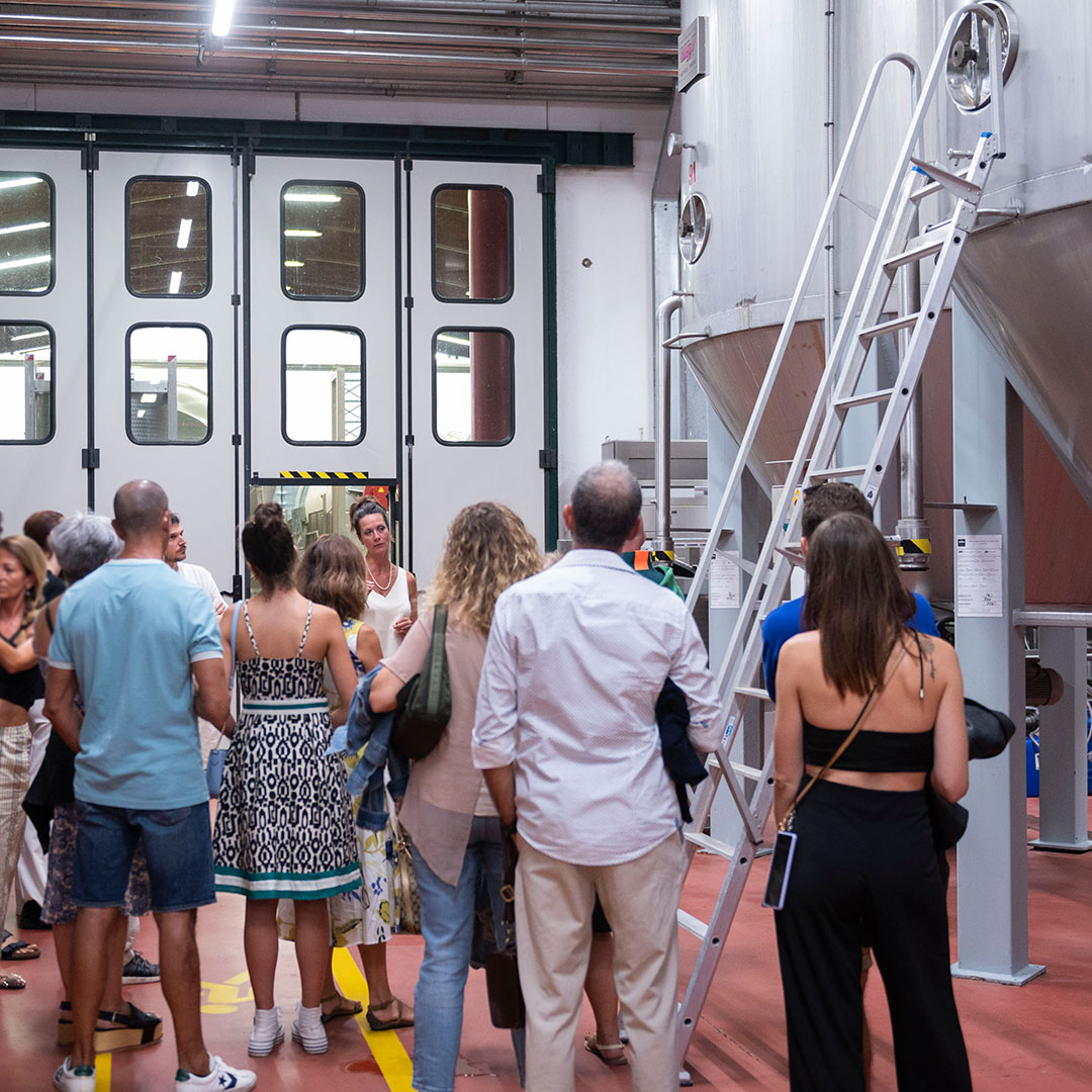 0042-ABM-AMA_3356 persone che partecipano a una visita della cantina