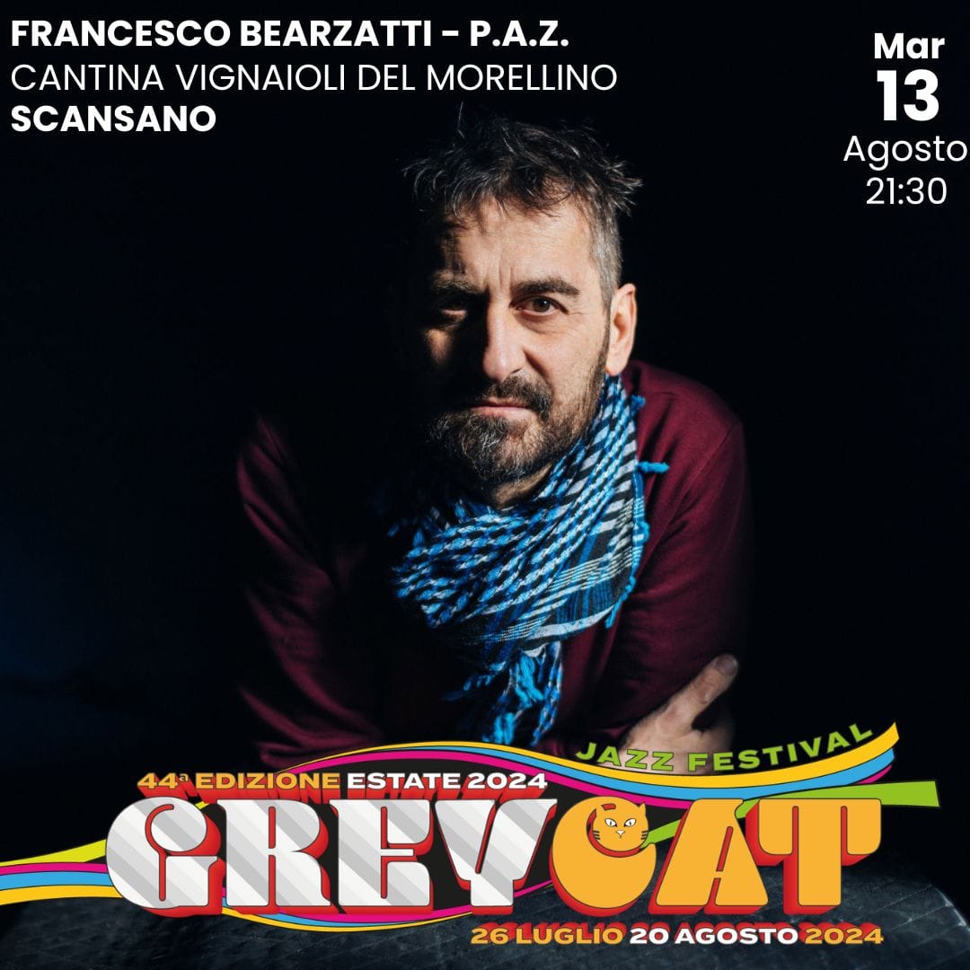 Locandina concerto Francesco Bearzatti